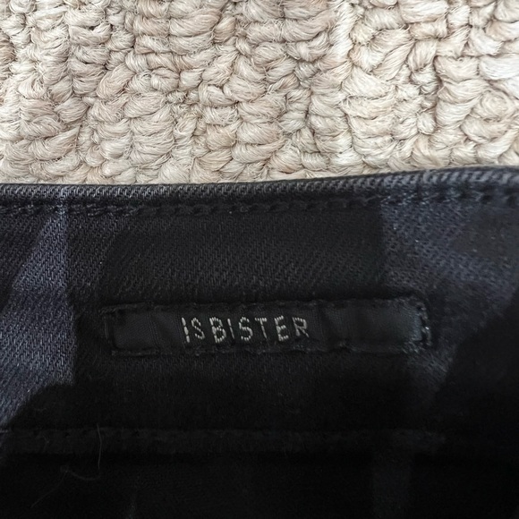 Silver Flare Leg Jeans - Picture 4 of 5